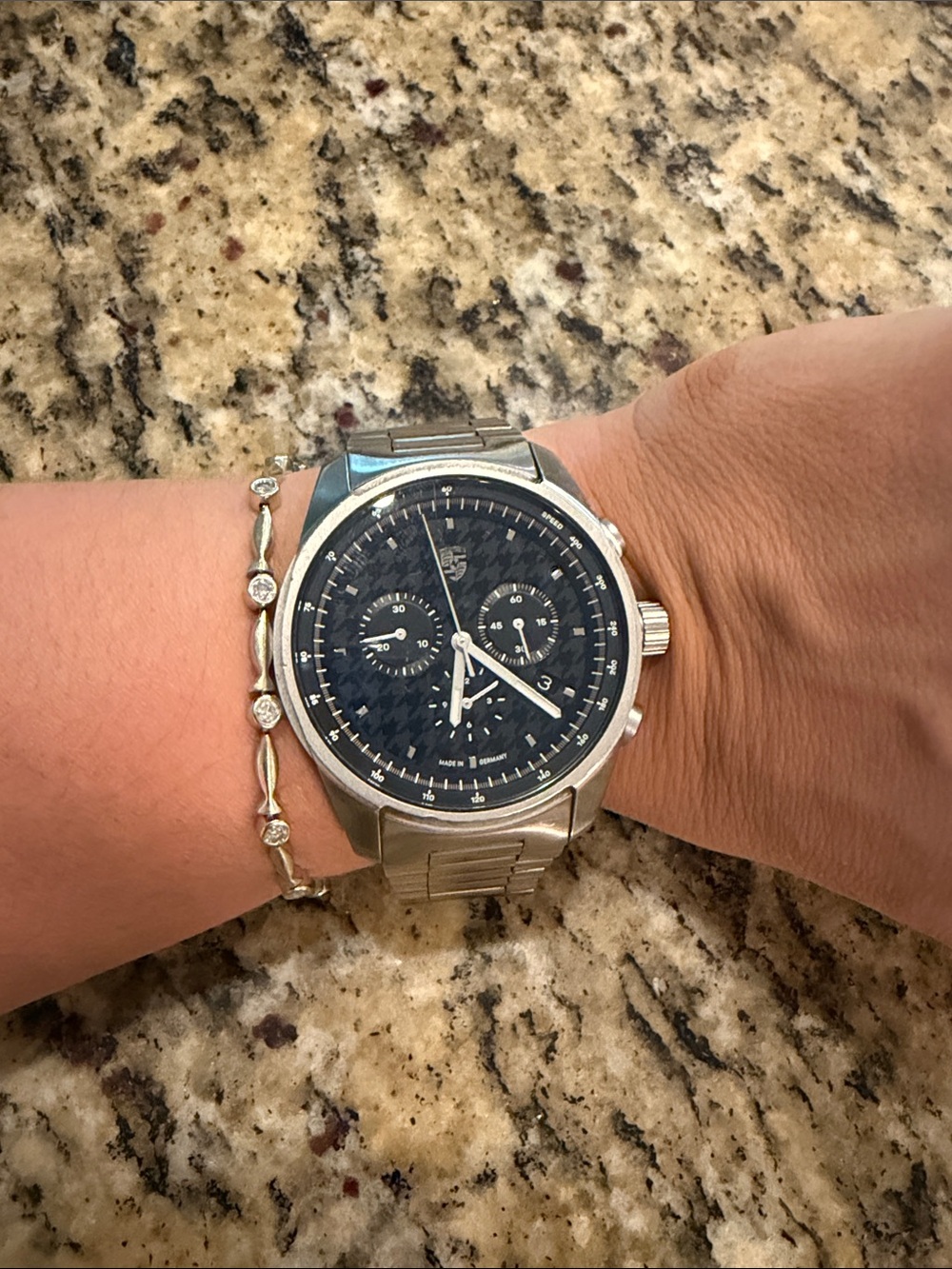 Limited edition Porsche Pepita Collection Chronograph Watch (0768/1911)